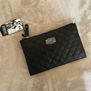 Barbour international black purse wallet